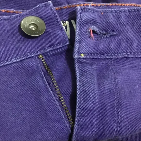 DKNY Jean Soho Skinny Purple Jeans Size 06 - Picture 2 of 7